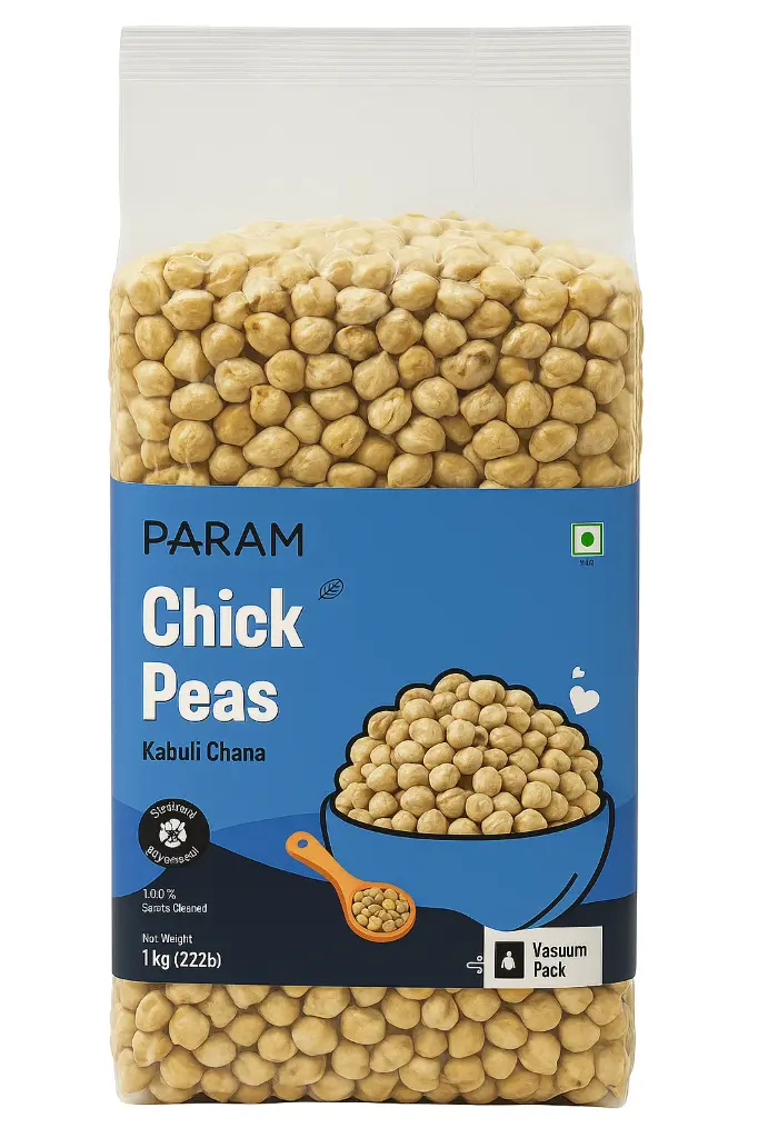 Param Kabuli Chana (Chickpeas) 1 Kg