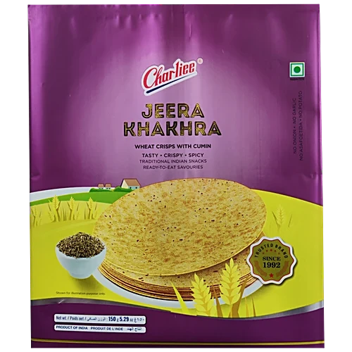 Charliee Khakhra Jeera 150 Gm