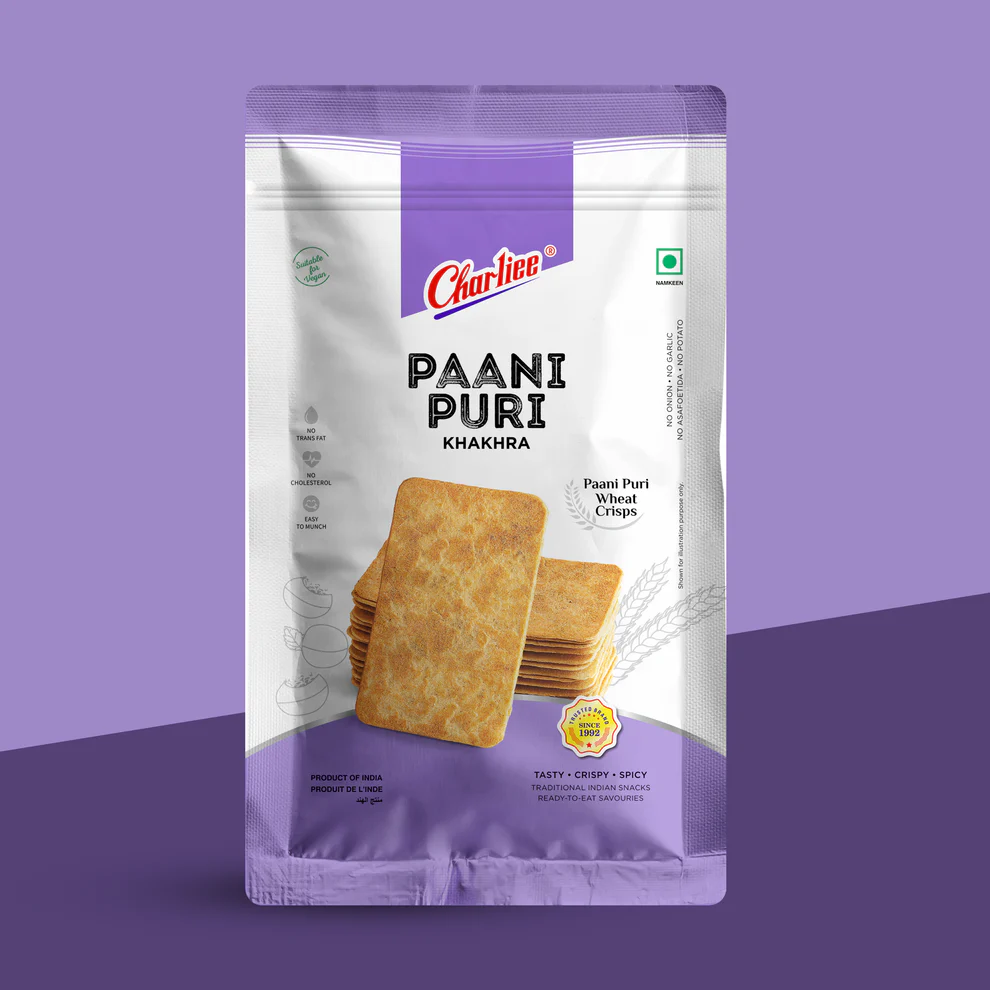 Charliee Mobile Khakhra Pani Puri 150 Gm