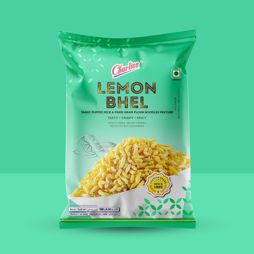 Charliee Lemon Bhel 180 Gm