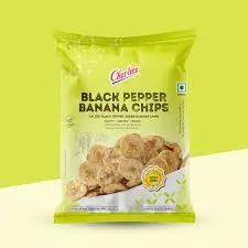 Charliee Black Pepper Banana Chips 180 Gm