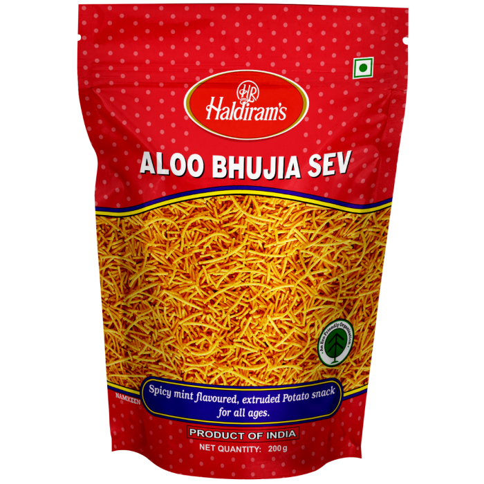 Haldiram's Aloo Bhujia Sev 220 gm
