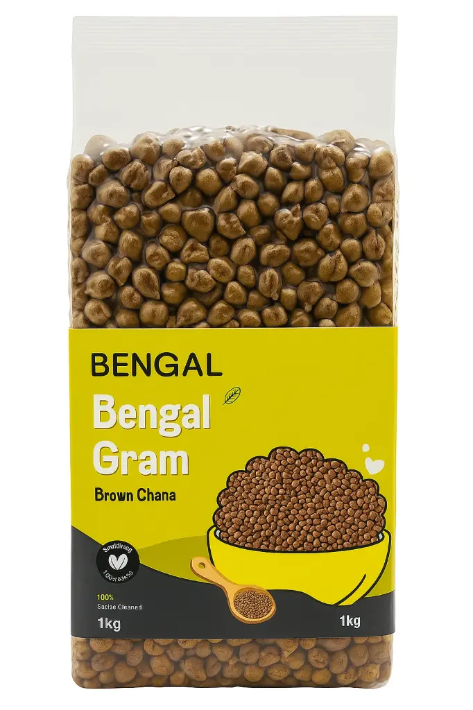 Param Black Chickpeas (Desi Brown Chana) 1 Kg