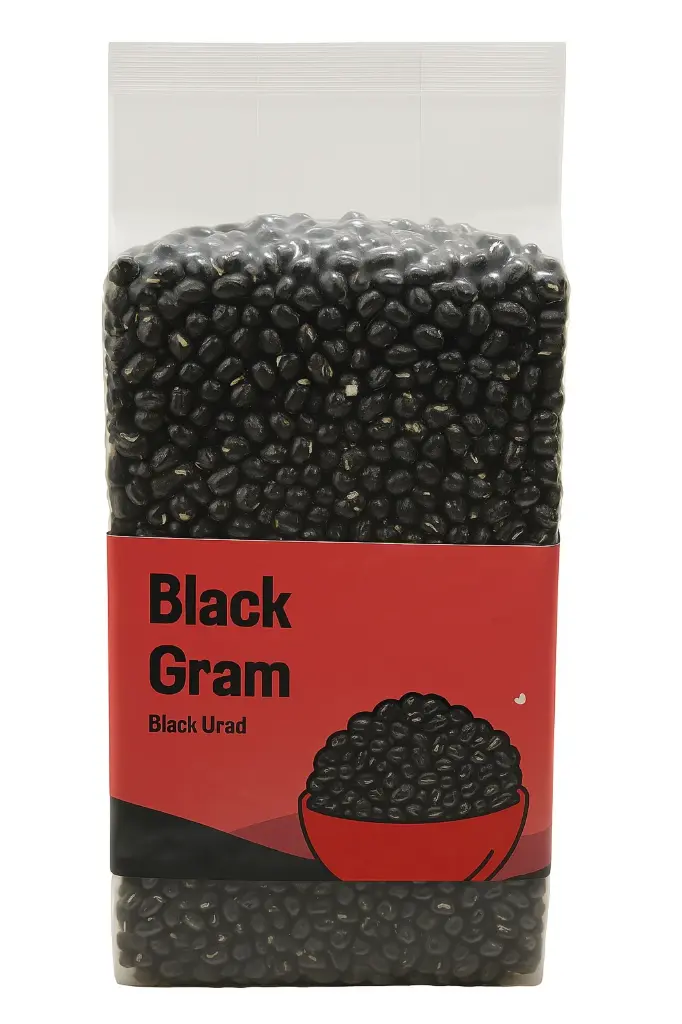 Param Urid Whole (Beans/Black) 500 Gm