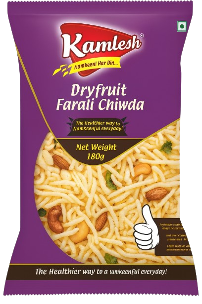 KAMLESH - DRY FRUIT FARALI CHIWDA - 180 GM