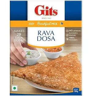 Gits Rava Dosa Mix 500 Gm