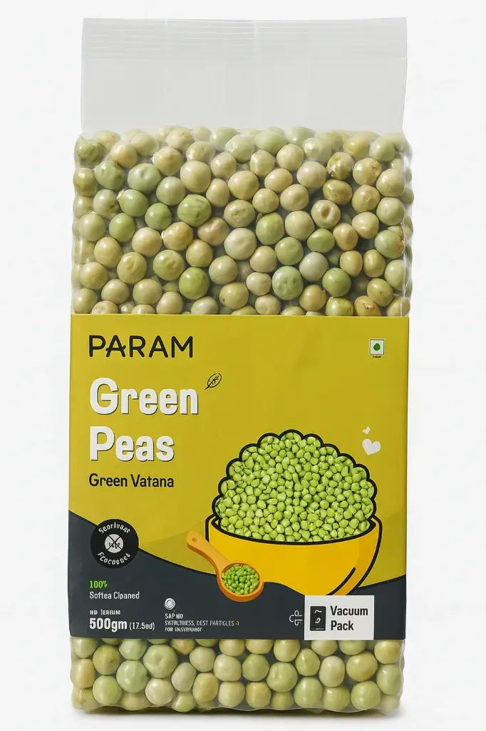 Param  Green Vatana (Green Peas) 500 Gm