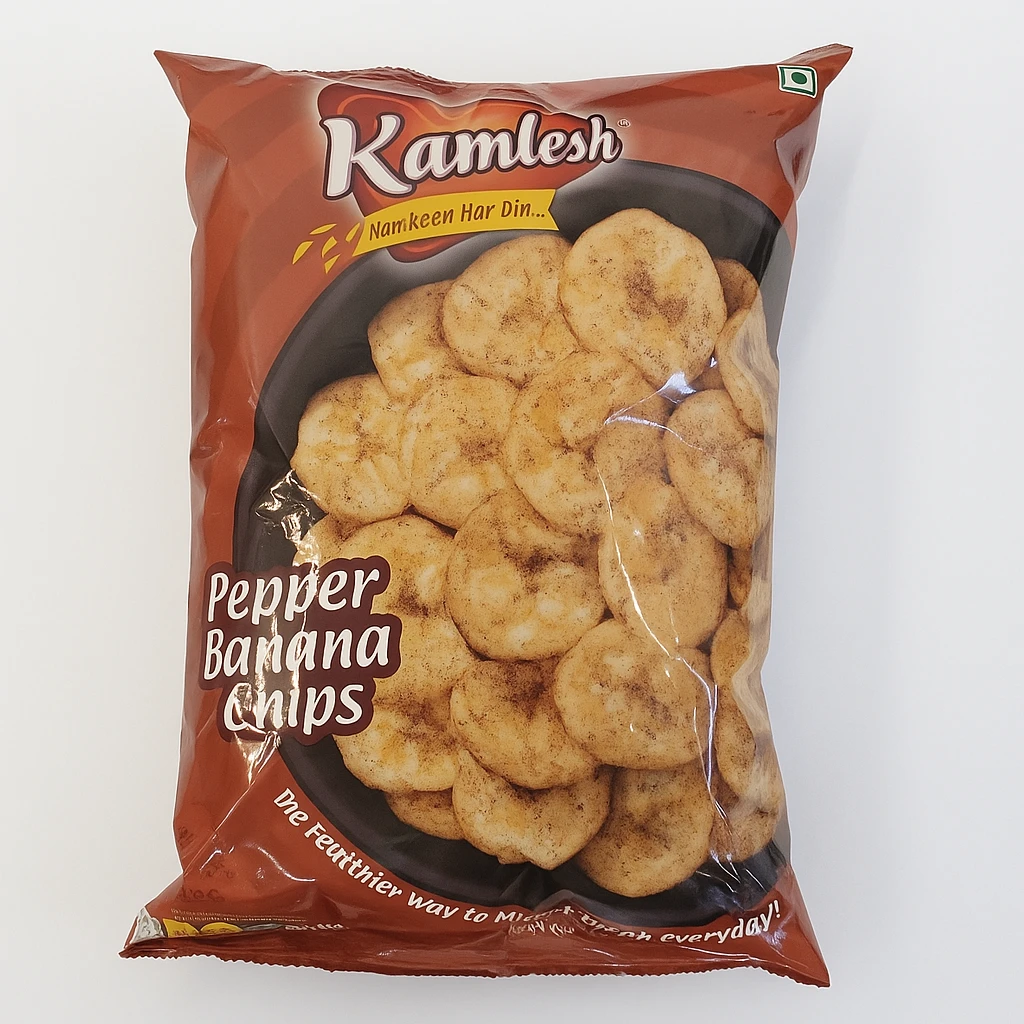 Kamlesh Peper Banana Chips 180 Gm
