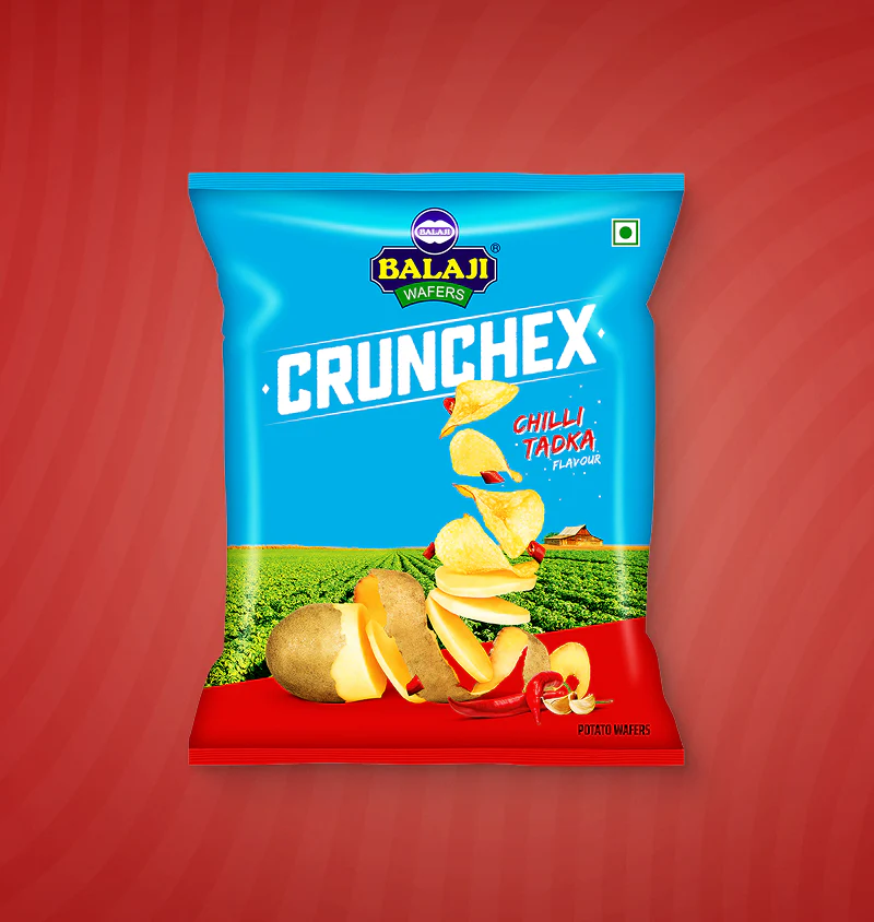 Balaji Crunchex Chilli Tadka 135 Gm
