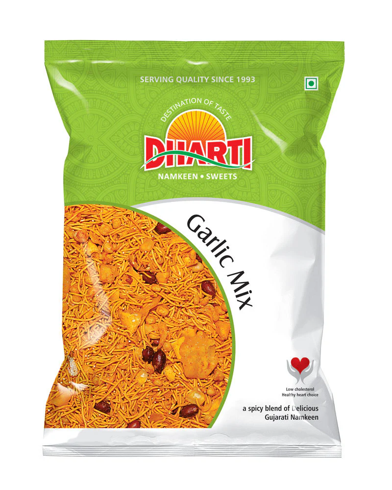 Dharti Namkeen Garlic Crisppy 250 Gm
