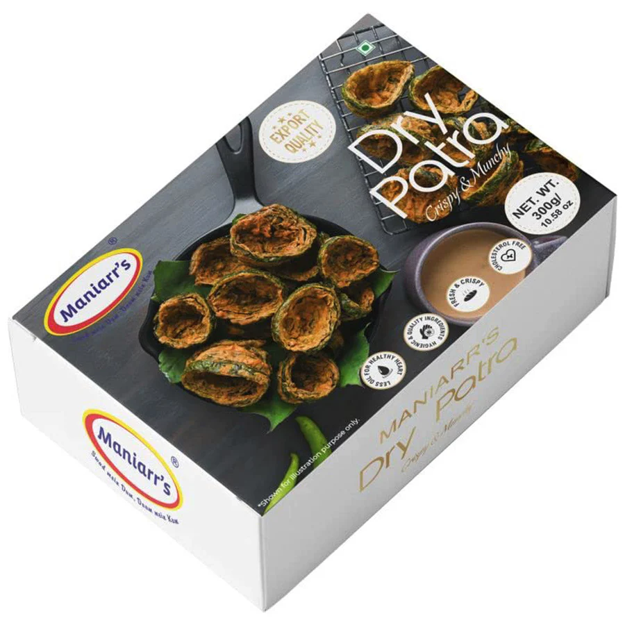 Maniyar's Snacks Dry Patra 300 Gm